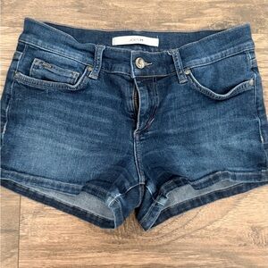 Joe's Jeans Dark Blue Jean Shorts